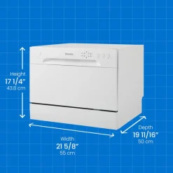 Danby Dishwasher Portable 21.75" 52dB - DDW621WDB