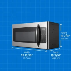 Danby Microwaves, , 300 - DOM16A2SSDB