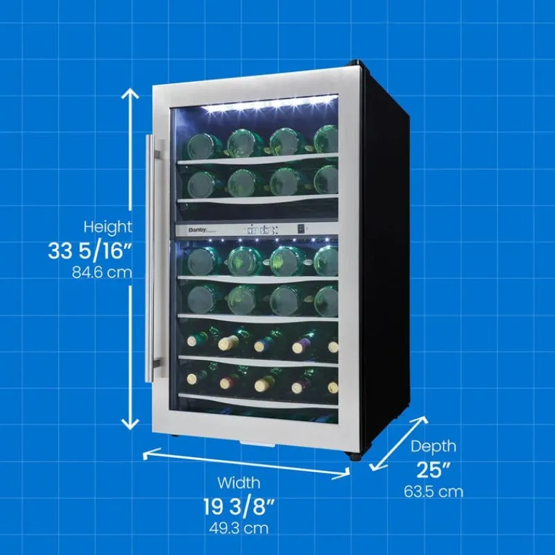Danby Wine Cooler 20" - DWC040A3BSSDD