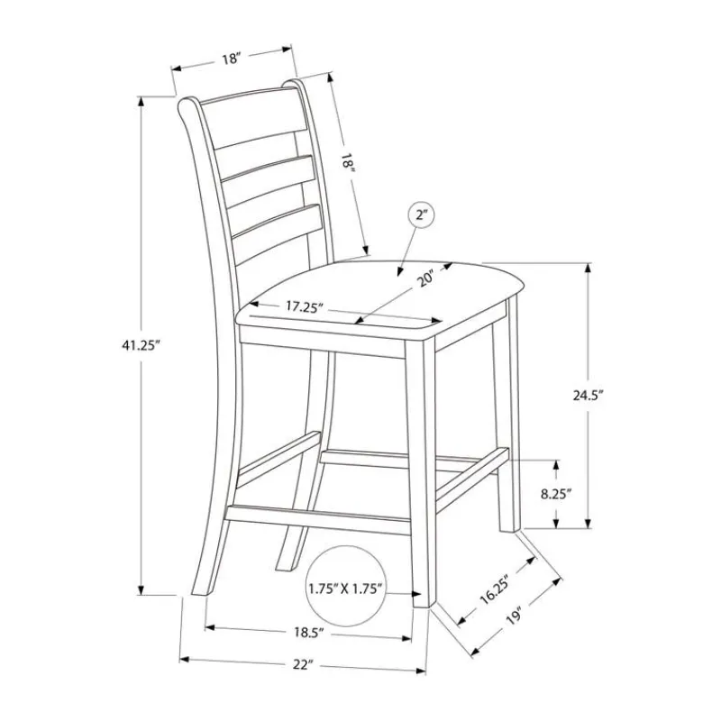 Monarch Dining Chair (set of 2) -