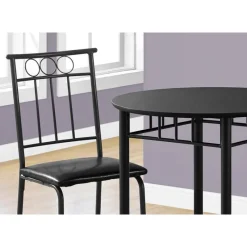 Monarch Dining set - 3pcs set / metal and top -