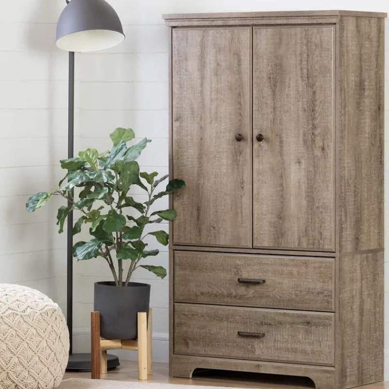 Meubles South Shore 2-Door Armoire with Drawers - South Shore