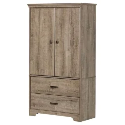 Meubles South Shore 2-Door Armoire with Drawers - South Shore