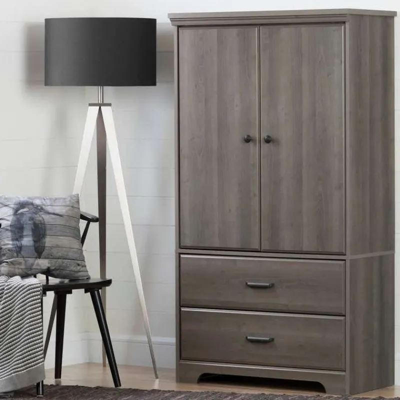 Meubles South Shore 2-Door Armoire with Drawers - South Shore