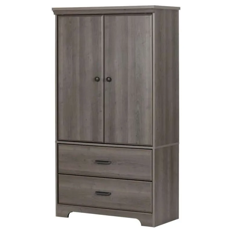 Meubles South Shore 2-Door Armoire with Drawers - South Shore