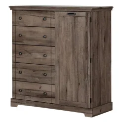 Meubles South Shore Door Chest With 5 Drawers - South Shore