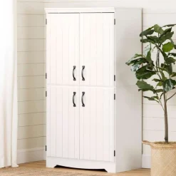 Meubles South Shore 4-Door Storage Cabinet - South Shore