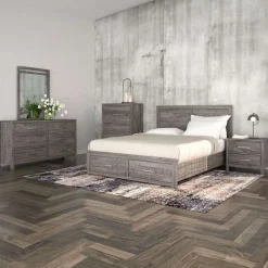 MEQ 5-Drawer Chest - Grey