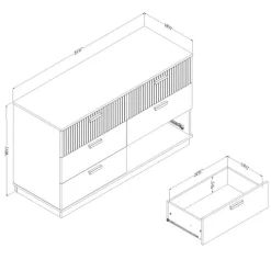 Meubles South Shore 6-Drawer Chest - South Shore