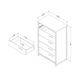 Meubles South Shore 5-Drawer Chest - South Shore