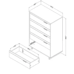 Meubles South Shore 5-Drawer Chest - South Shore
