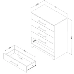 Meubles South Shore 5-Drawer Chest - South Shore