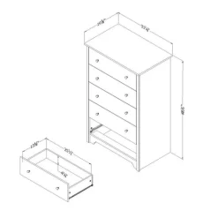 Meubles South Shore 5-Drawer Chest - South Shore