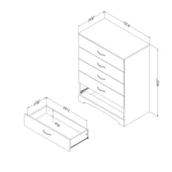 Meubles South Shore 5-Drawer Chest - South Shore