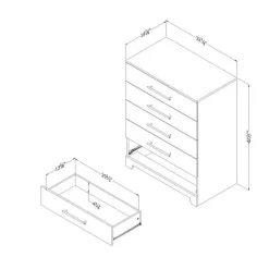 Meubles South Shore 5-Drawer Chest - South Shore