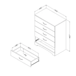 Meubles South Shore 5-Drawer Chest - South Shore