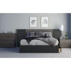 Nexera 4-Drawer Chest, Bark