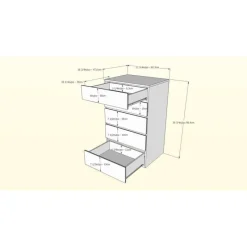 Nexera 5-Drawer Chest,