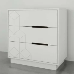 Nexera 3-Drawer Chest, -