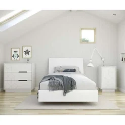 Nexera 3-Drawer Chest, -