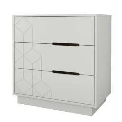 Nexera 3-Drawer Chest, -