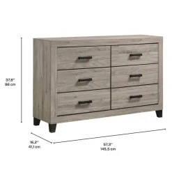 6-Drawer Dresser