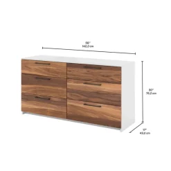 MEQ 6-Drawer Dresser