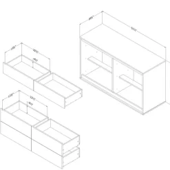 Meubles South Shore 6-Drawer Dresser - South Shore