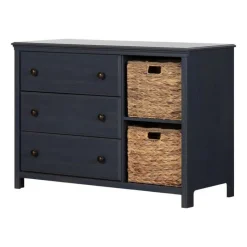 Meubles South Shore 3-Drawer Dresser with Baskets - South Shore