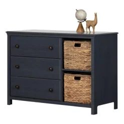 Meubles South Shore 3-Drawer Dresser with Baskets - South Shore
