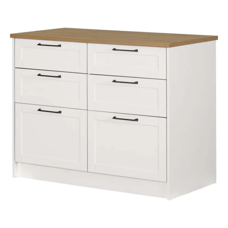 Meubles South Shore 6-Drawer Kitchen Island - South Shore