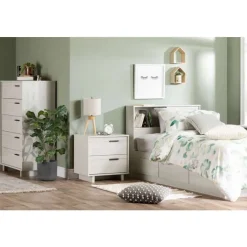 Meubles South Shore 2-Drawer Nightstand - South Shore