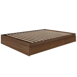 Nexera 3-Drawer Storage King Bed (78