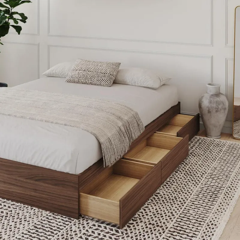 Nexera 3-Drawer Storage King Bed (78") -