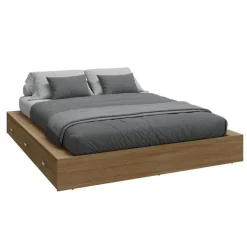 SUA-V 6-Drawer Storage Queen Platform Bed (60")