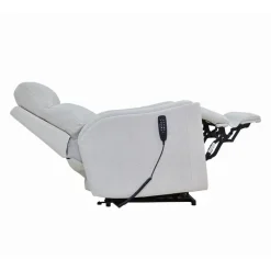 Electric Lift Recliner with Massage, Heat, and Adjustable Headrest - Beige
