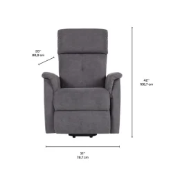 Electric reclining lift-up chair