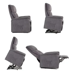 Electric reclining lift-up chair