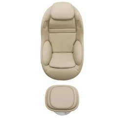 Electric Reclining Massage Chair with Ottoman in Faux Leather –