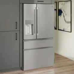 Electrolux 21,8 Cu ft 36 In Refrigerator Bottom Freezer, French door - ERMC2295AS