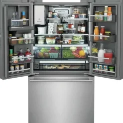 Electrolux 22,6 Cu ft 36 In Refrigerator Bottom Freezer, French door - ERFC2393AS
