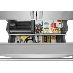 Electrolux 22,6 Cu ft 36 In Refrigerator Bottom Freezer, French door - ERFC2393AS