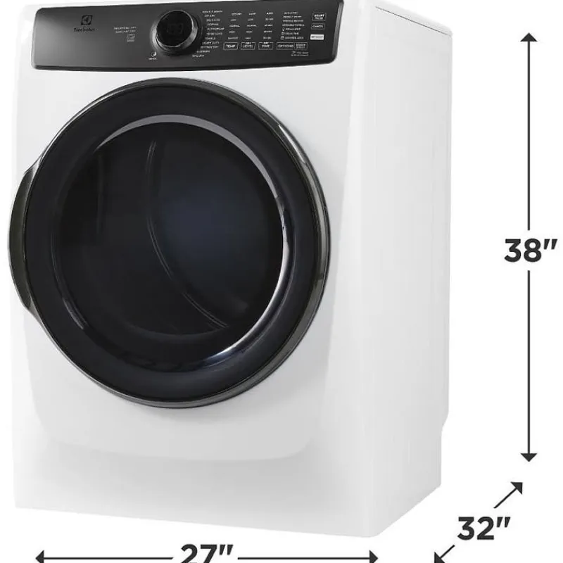 Electrolux Dryer Front-Load 27" - ELFE773CAW
