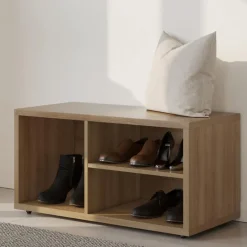 Nexera Entryway Shoe Storage Bench -