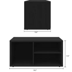 Nexera Entryway Shoe Storage Bench -
