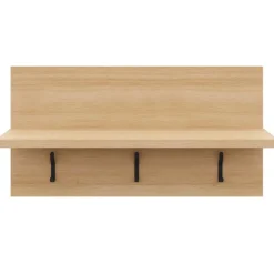 Nexera Entryway Wall-Mounted Coat Rack with Shelf