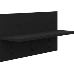Nexera Entryway Wall-Mounted Coat Rack with Shelf