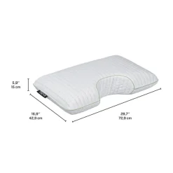Ergonomic Shoulder Pillow with Green Tea-Infused Memory Foam