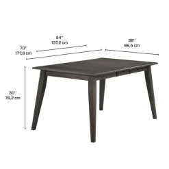 Arboit Poitras Extendable Rectangular Dining Table (54