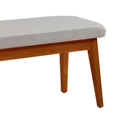 Arboit Poitras Extendable Rectangular Dining Table (48" to 60") with 4 Chairs and Bench -